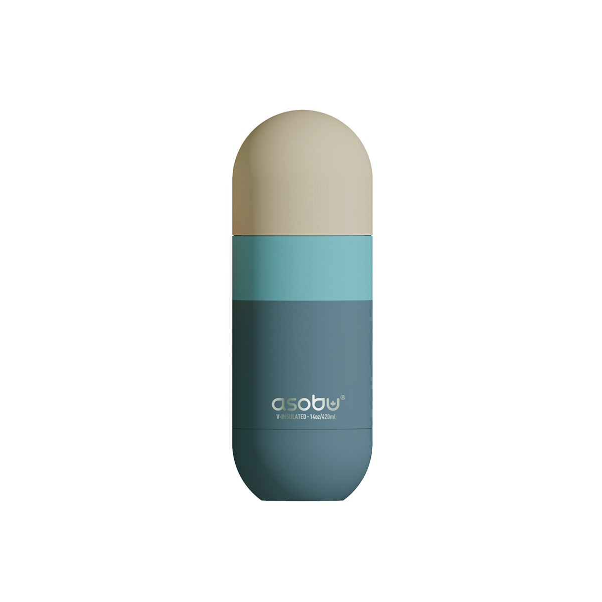 Asobu Orb Bottle 420ml Pastel Blue